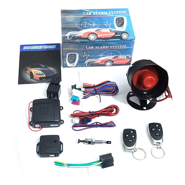 Alarma Con Shock + 2 Controles Made In Usa - Cymaco