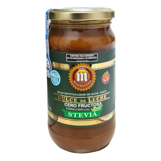 Dulce De Leche C/stevia Sin Fructosa Doña Magdalena X 400 Gr