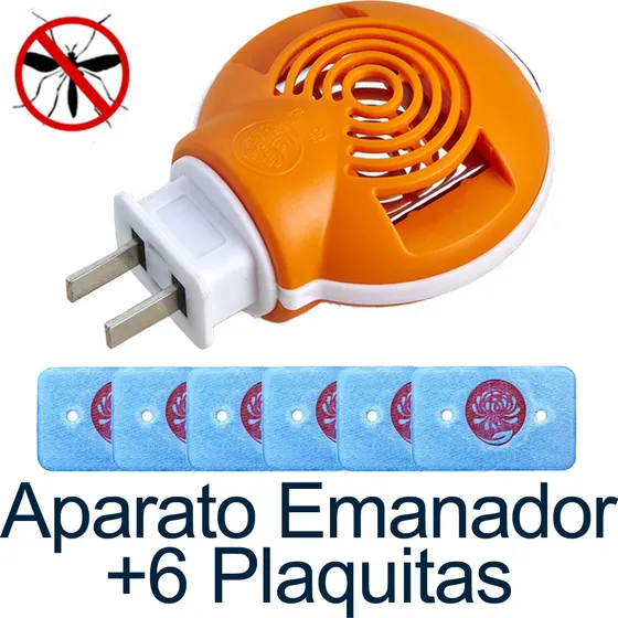 Aparato Emanador Plaquitas Electrónico Repele Mata Zancudos