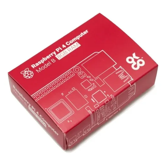 Raspberry Pi 4 Model B 8gb Ram Na Caixa C/ Manual