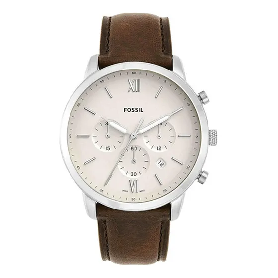 Reloj Fossil Neutra Crono Para Hombre Con Pulsera Acero Inox