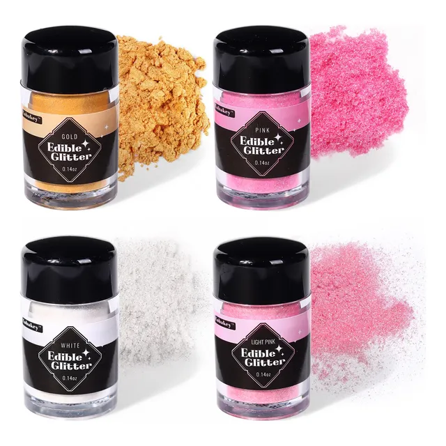 Purpurina Comestible Para Cocteles Y Bebidas