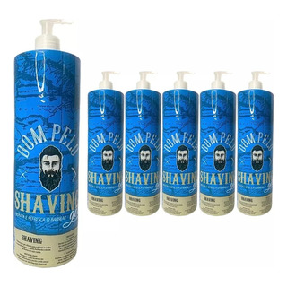 Kit 6 Un Shaving Gel De Barbear No Atacado Fardo 1kg Menthol Kit 6 Un Shaving Gel De Barbear No Atacado Fardo 1kg Menthol