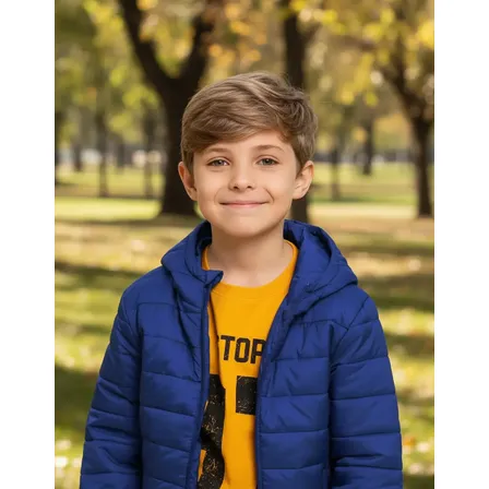 Jaqueta Infantil Menino Casaco Inverno Rigoroso Enchimento