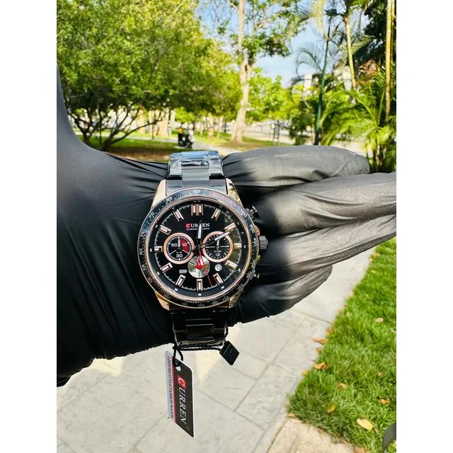 Reloj Curren Casual Para Caballero Acero Inoxidable 015