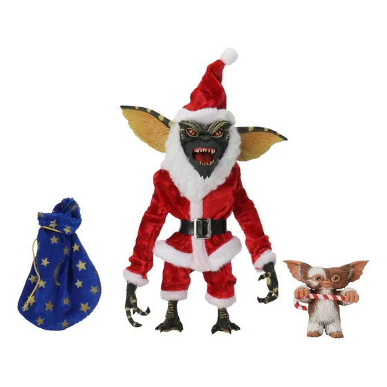 Figura Gremlins Figures Ultimate Santa Stripe And Gizmo