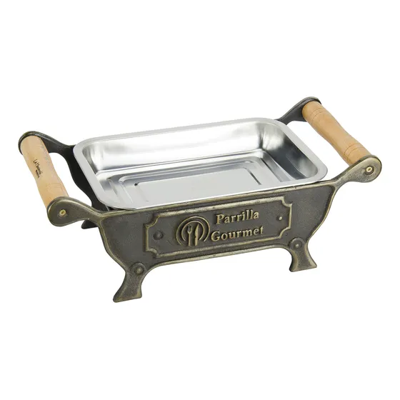 Brasero Linea Dorada 3 A 4 Personas