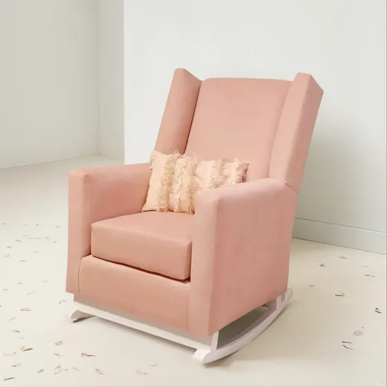 Sillon Mecedor Eider, Sillon Ideal Para Amamantar En Pana Ro