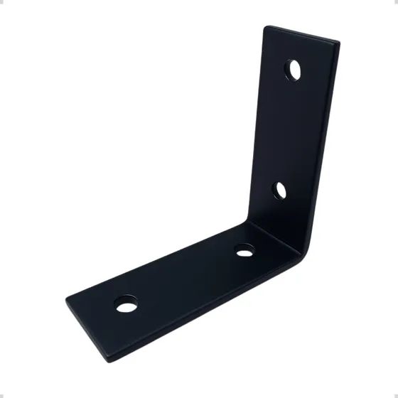 6 Cantoneira 10x10cm Em Aço Para Viga Cobertura Madeiramento