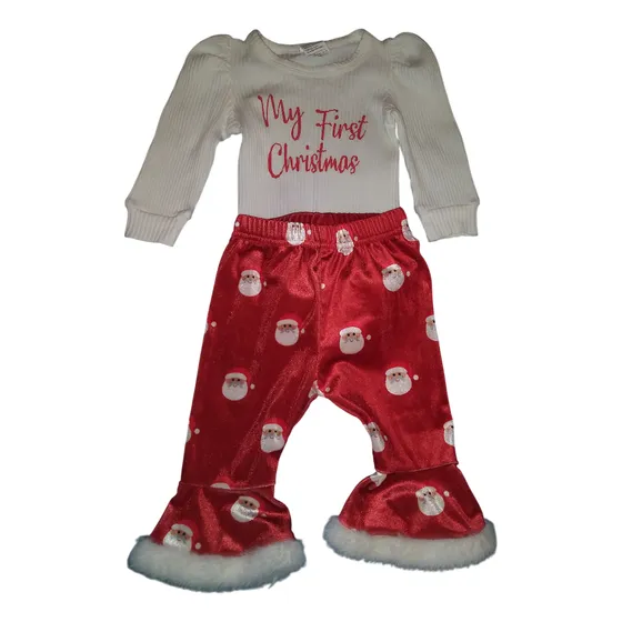 Conjunto Bebé Navidad De 0 A 3 Meses