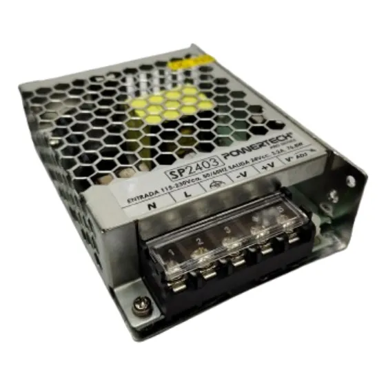 Fuente Alimentacion 24v 76.8w 3.2a Trafo Serie Pro Powertech