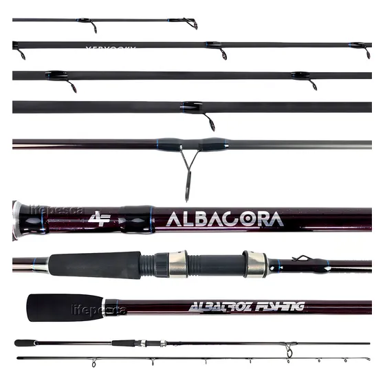Vara P/ Molinete Albacora (2,40m) 50lbs- Ideal P/ Pesqueiros