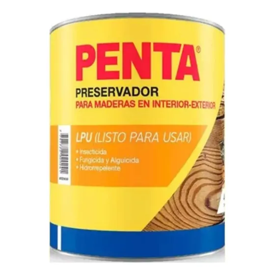 Preservador Insecticida Madera 1l Penta Lpu - Davinci