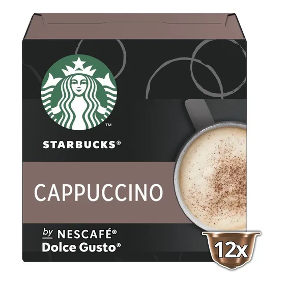 Cápsulas Café Starbucks Cappuccino 12 Cápsulas