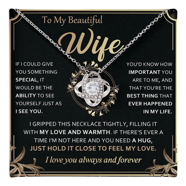 Regalos De Navidad Para Esposa: Collar Para Mi Esposa, De De
