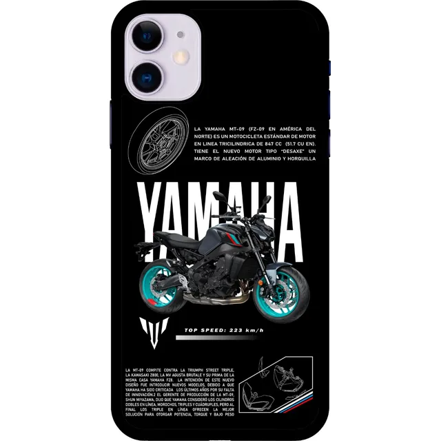 Funda Para Celular Diseño Moto Motocicleta Yamaha Mt-09