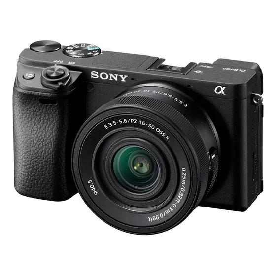 Cámara Sony Aps-c Ilce-6400k: Cámara A6400 + Lente Selp16502