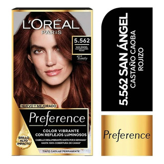 Tinte Para Cabello L'oréal Preference 5.562 San Ángel Castañ Tinte Para Cabello L'oréal Preference 5.562 San Ángel Castañ