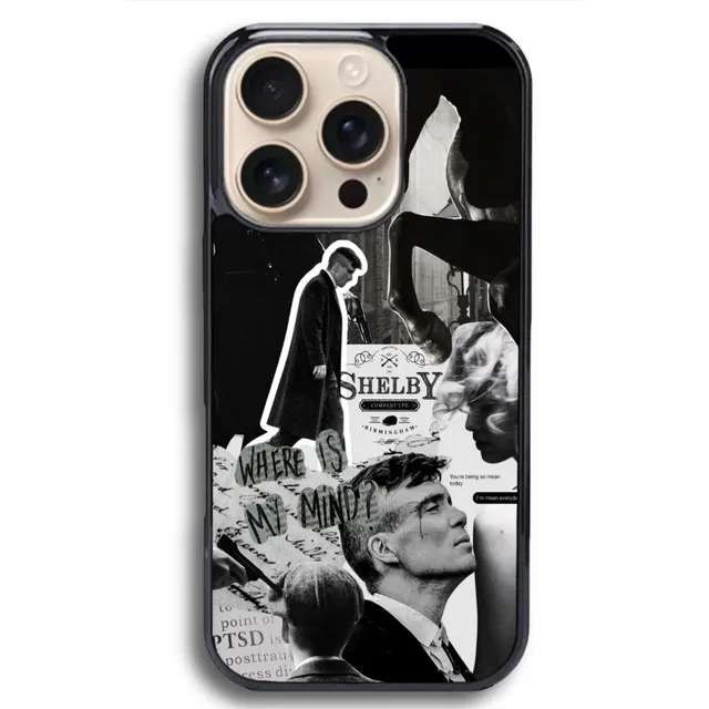 Funda Antigolpes Para Iphone Y Otros Peaky Blinders Serie Negro Iphone 7 Plus / 8 Plus