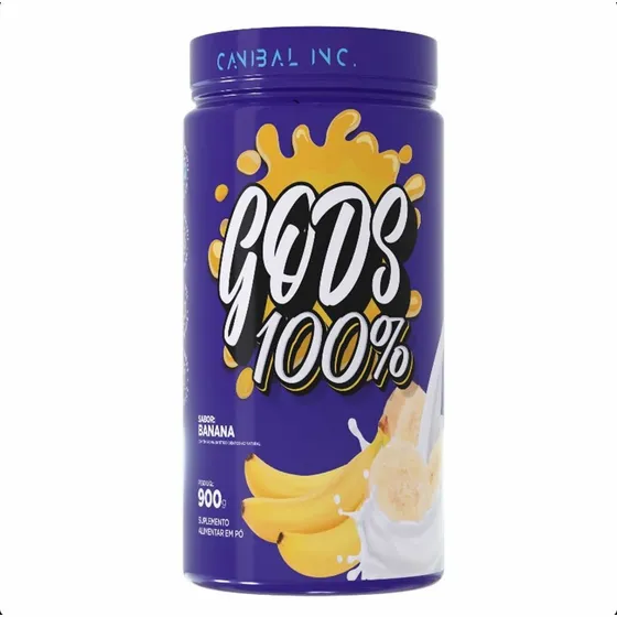 Whey Protein Concentrado Gods 100% 900g Sabor Churros