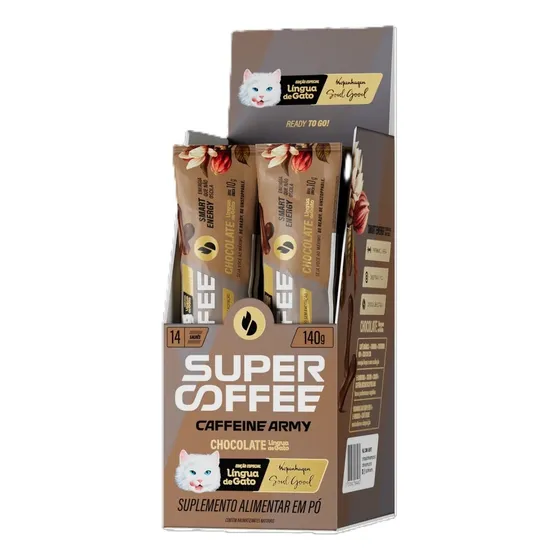 Supercoffee 3.0 To Go - Sachê Sabor Língua De Gato