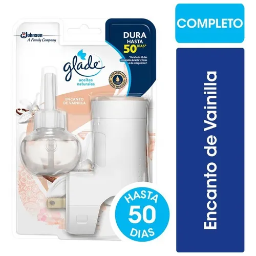 Glade Aceites Naturales Encanto De Vainilla + Difusor