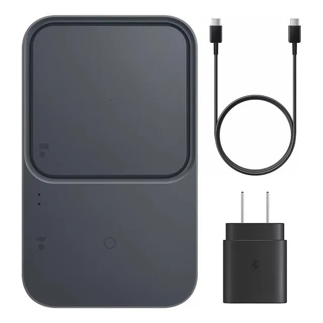 Samsung Wireless Charger Duo 15w Para Galaxy S24 Plus Ultra