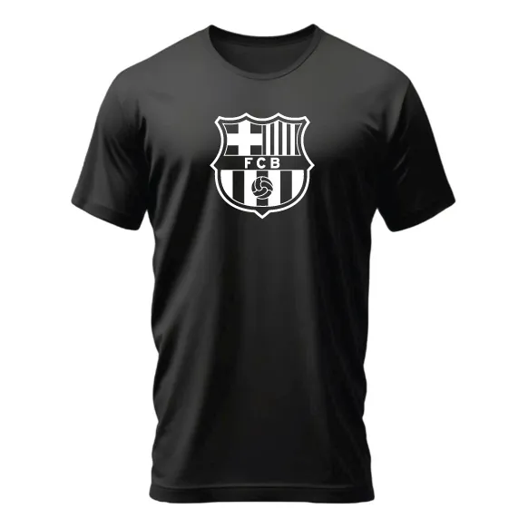 Playera Logo Barcelona Fc Mes Que Un Club