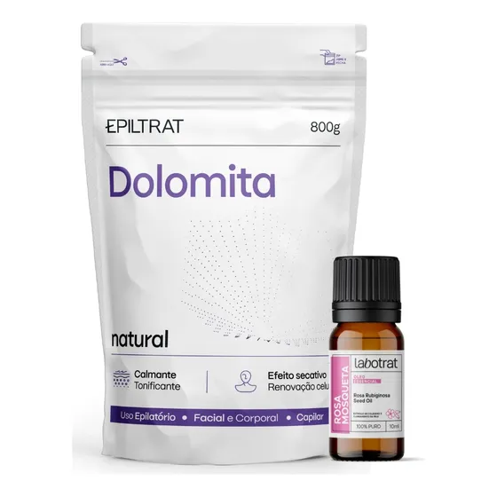 Kit Dolomita Labotrat - Cuidados Com A Pele 2 Peças