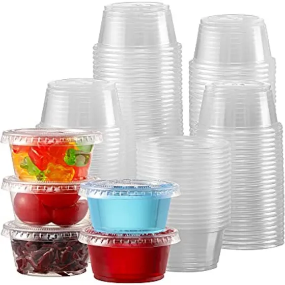 Envase/pocillo Salsero  Degustador 2oz C/tapa X 100 Unidad