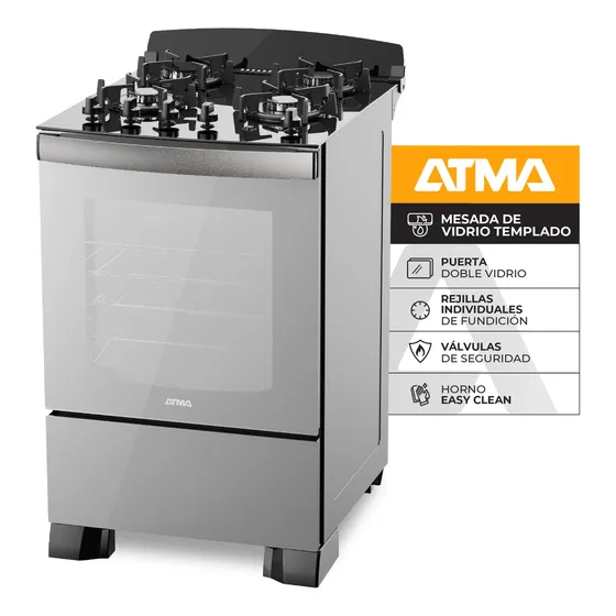 Cocina Atma 94ccm056g 56cm Espejada Color Espejado