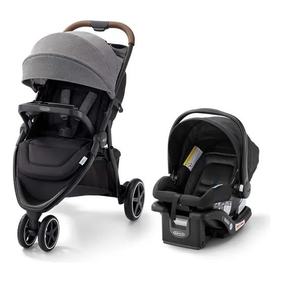 Graco Outpace Lx Sistema De Viaje Todoterreno Para Bebes Incluye Cochecito Y Asiento Infantil Para Automóvil Alto Rendimiento Práctico Y Duradero