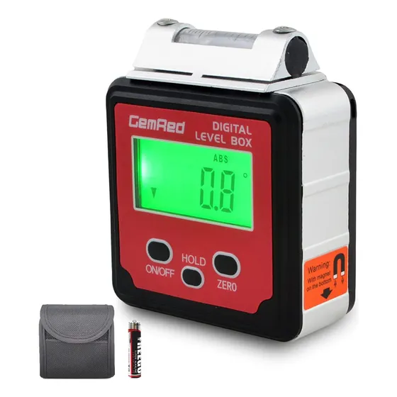Nivel Angular Digital Gemred Xlb (82412-xlb Angle Gauge W...