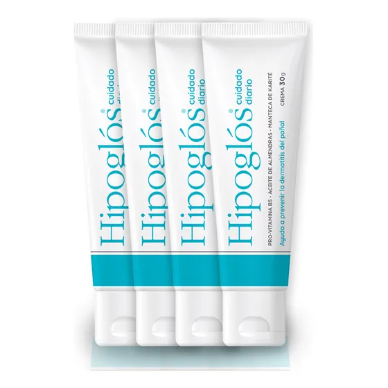 Kit Hipoglos Cuidado Diario Sin Parabenos 30g X 4 Und