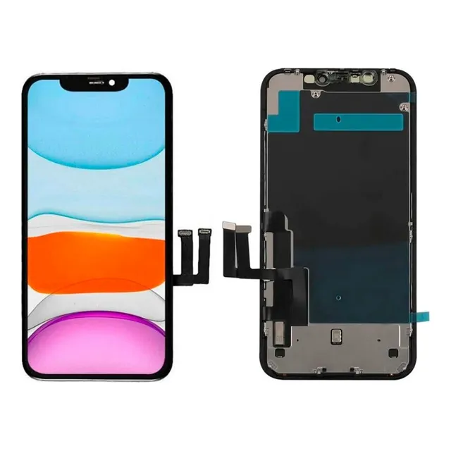 Pantalla Modulo Genérico iPhone 11 Colocada! + Vidrio!!