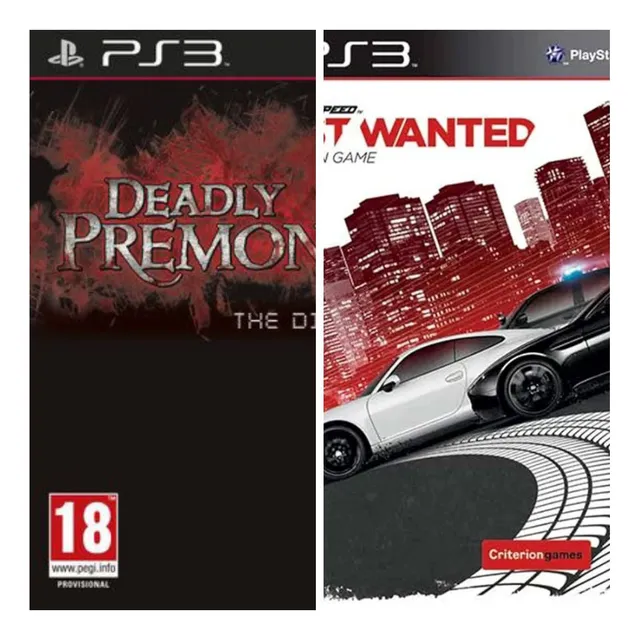 Need For Speed Most Wanted + Deadly Premonition Juego Ps3