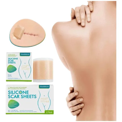 Cinta Adhesiva Para Cubrir Cicatrices, Parche De Color, Gel,