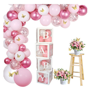 Cajas De Baby Shower Para Decoraciones De Fiesta+100pcsglob Cajas De Baby Shower Para Decoraciones De Fiesta+100pcsglob