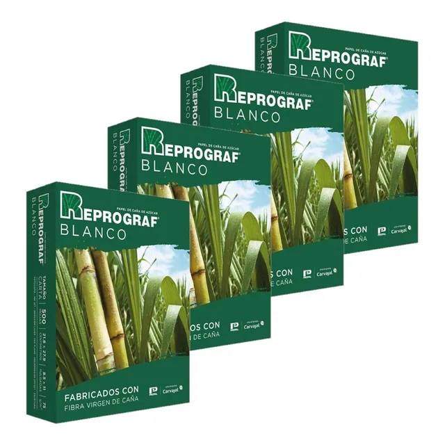 Resma De Papel Reprograf Carta 75 Gr X 4 Unidad