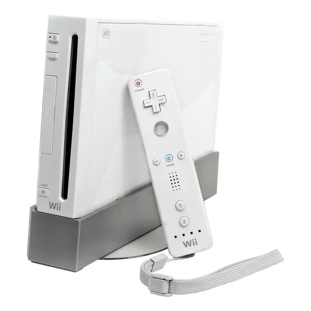 Nintendo Wii  Blanco Y Negro + Memoria De Juegos 