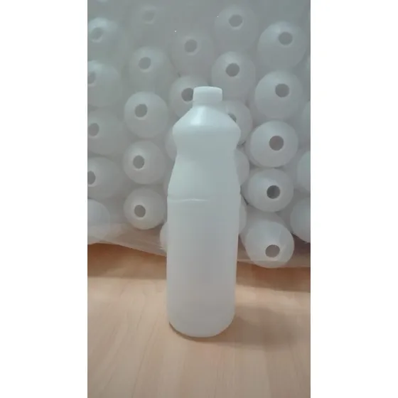 Envases Plástico De 1 Litro (1000cc) Natural Tapa Rosca 28mm