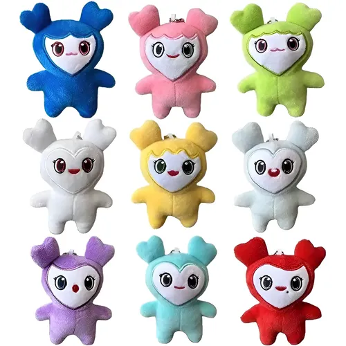 Hello.. 9uds Twice Lovely Plush Hanging Chaveiro, K-pop