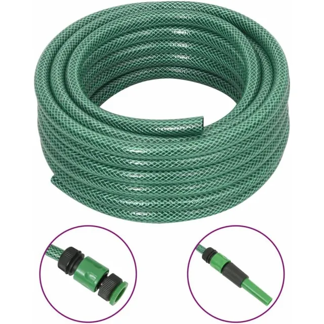 Rollo De Manguera Rígida Resistente 1/2 Pulgada 15 Mts