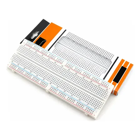 Protoboard 830 Pontos Arduino Mb102 Breadboard Esp Raspberry