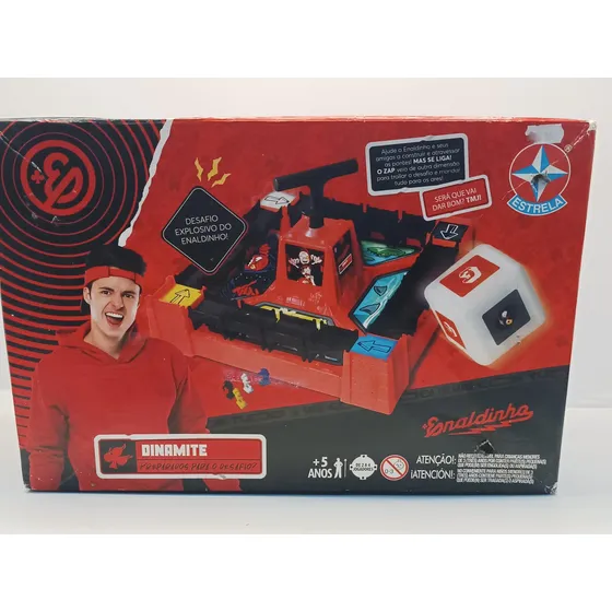 Jogo Dinamite Do Enaldinho Original Completo Explosão