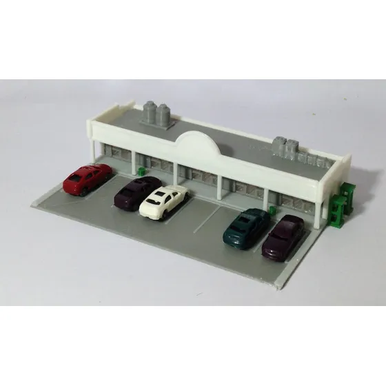 Outland Modelo Tren Centro Comercial Mall Estacionar