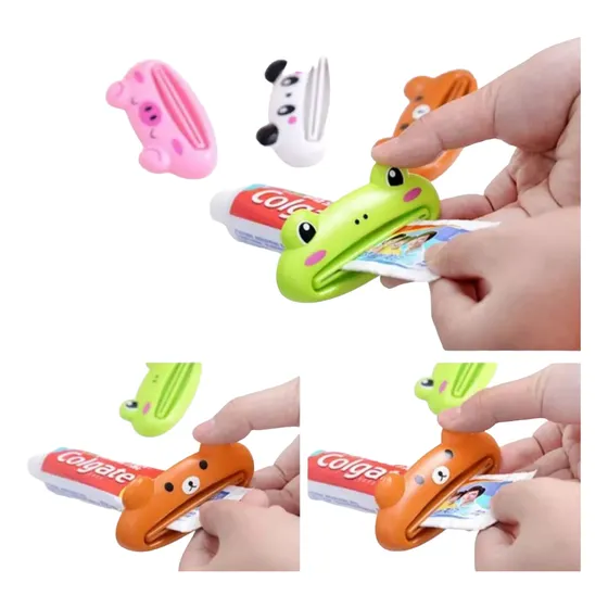 Pack 3 Exprimidores De Crema Dental Para Niños