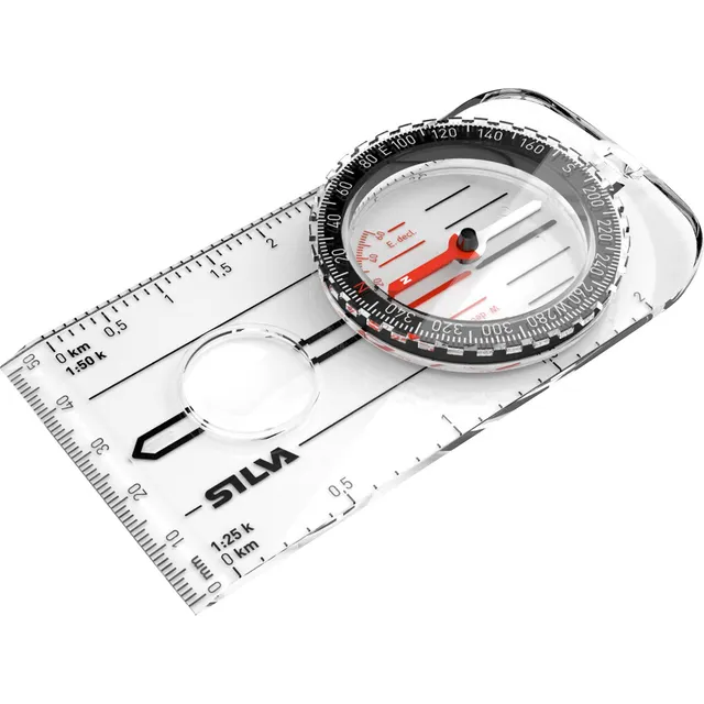 Silva Ech137 Brujula Plateada No 3 Negro