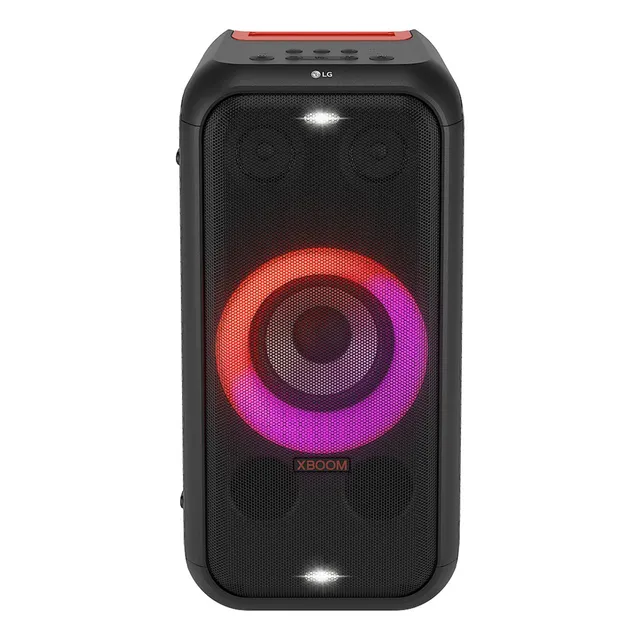 Bocina LG XL5S portátil con bluetooth waterproof negra