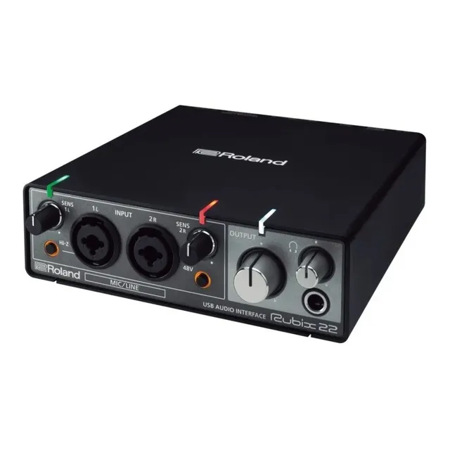 Interface Rubix22 In/out Roland Para Pc/mac/ios 2 Canales 